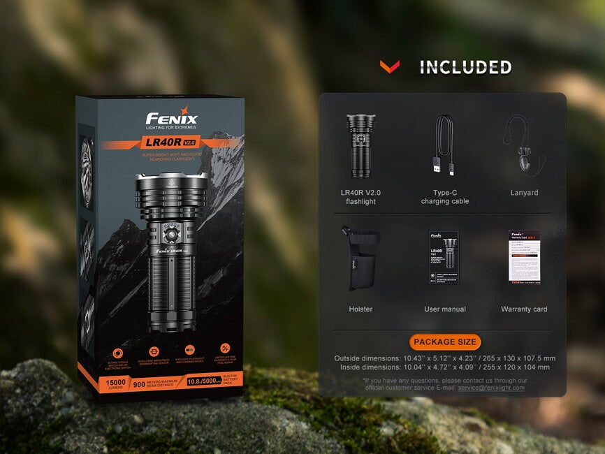 Fenix LR40R V2.0 svjetiljka punjiva LED