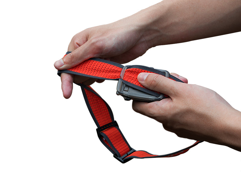 Fenix HL16 naglavna svjetiljka (450 lumena), ružičasta