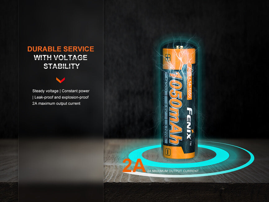 Fenix 14500 baterija 1050 mAh (Li-Ion)