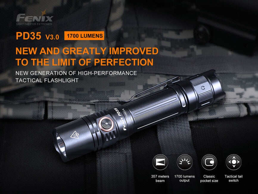 Fenix PD35 V3.0 svjetiljka, zelena tropic