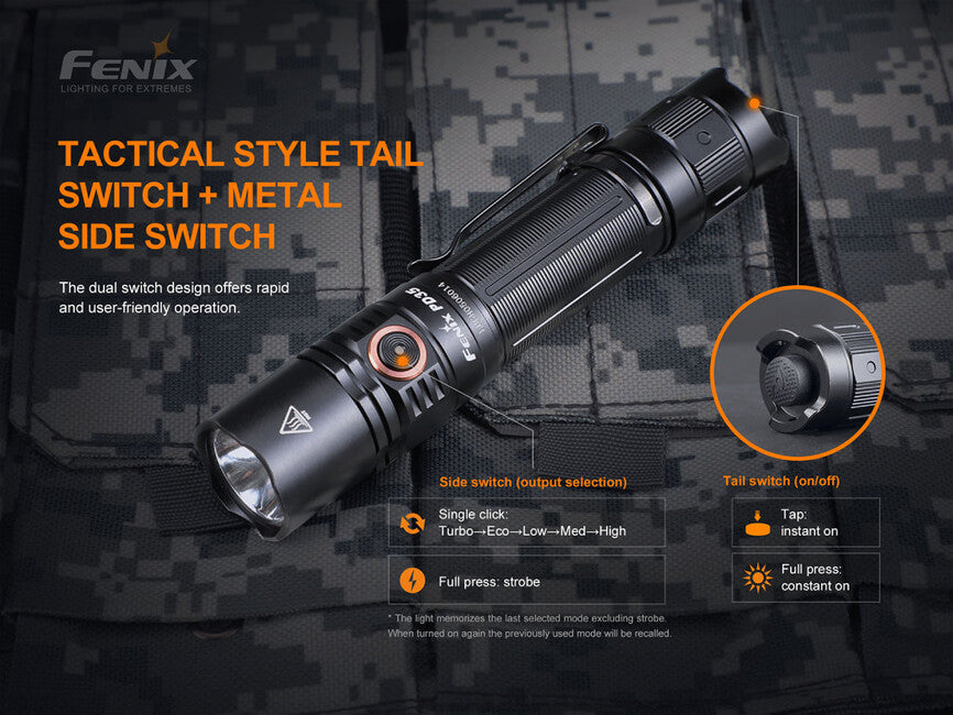 Fenix PD35 V3.0 svjetiljka, zelena tropic