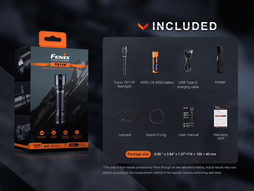 Fenix TK11R svjetiljka punjiva LED