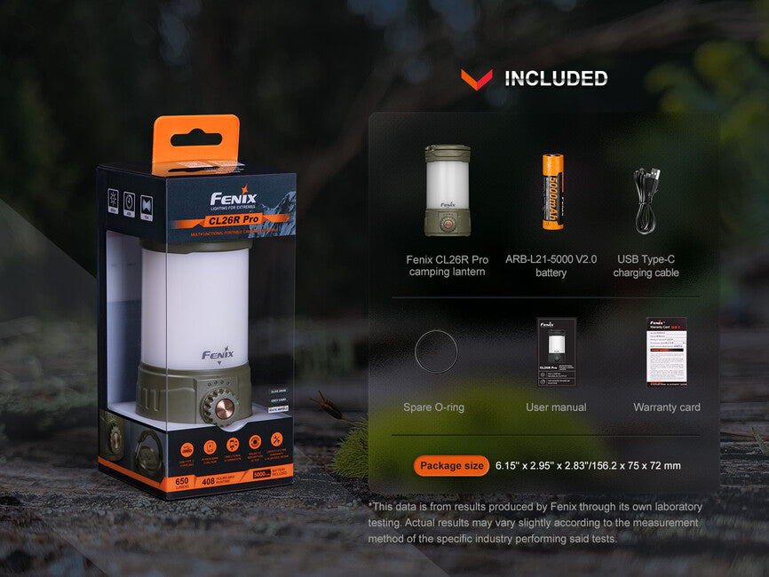 Fenix CL26R PRO punjiva lampa, mramorna
