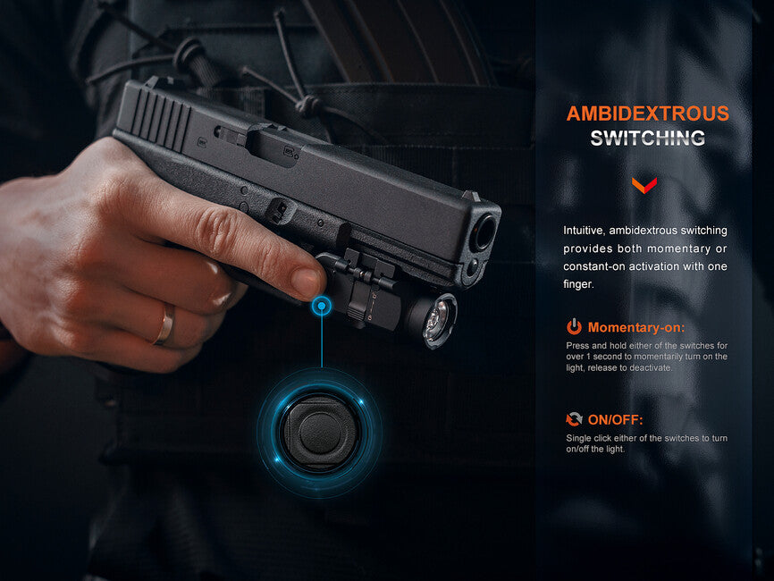 Fenix GL06-365 svjetiljka za oružje na SIG Sauer P365