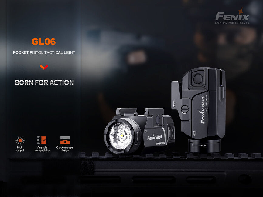 Fenix GL06-365 svjetiljka za oružje na SIG Sauer P365