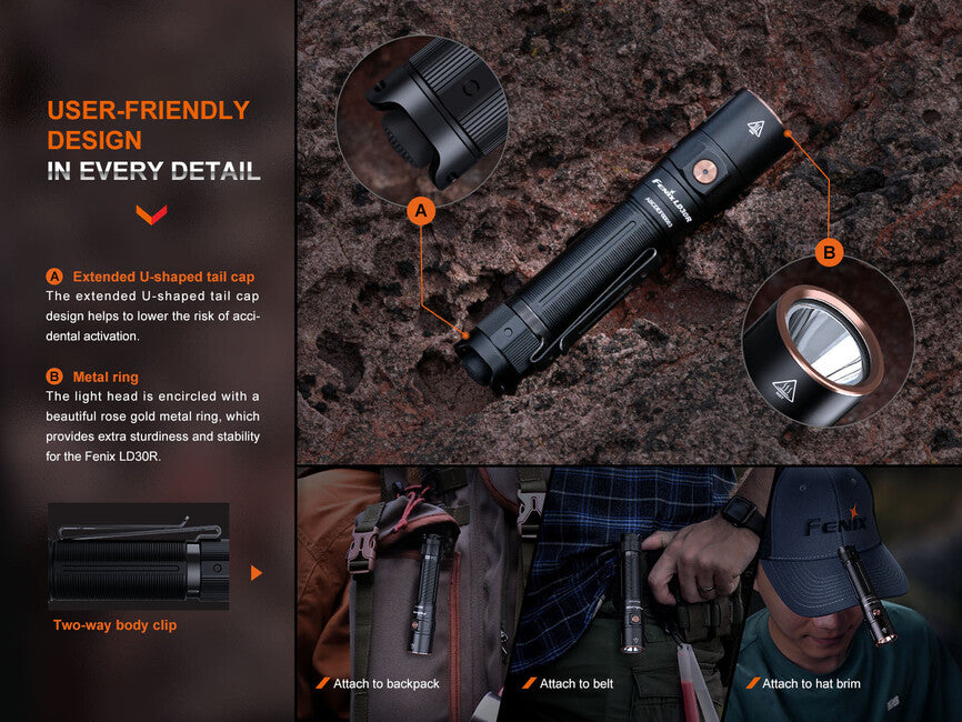 Fenix LD30R punjiva LED svjetiljka