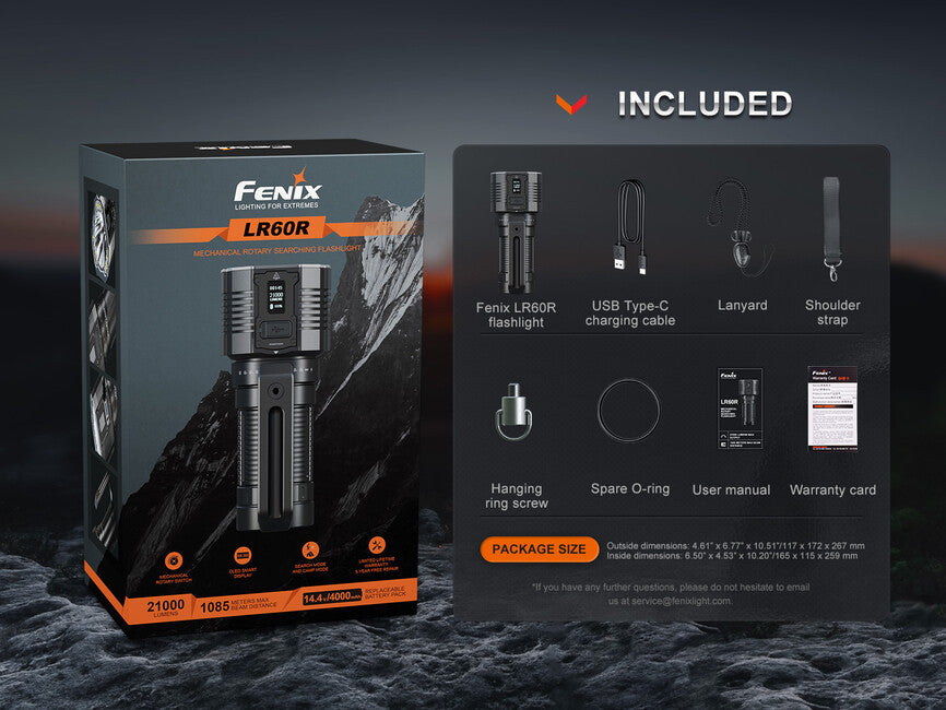 Fenix LR60R punjiva LED svjetiljka