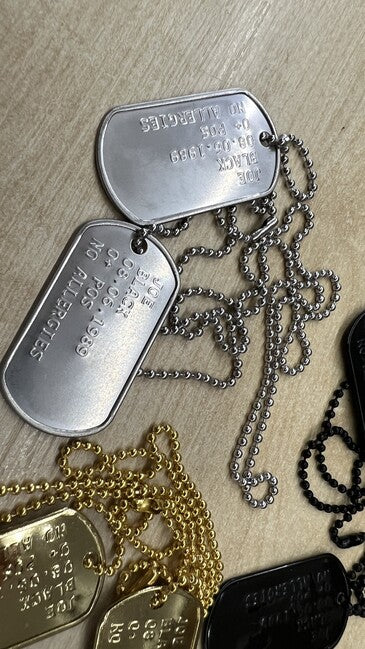 Utiskivanje pločica - Dog Tags