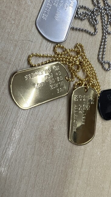 Utiskivanje pločica - Dog Tags