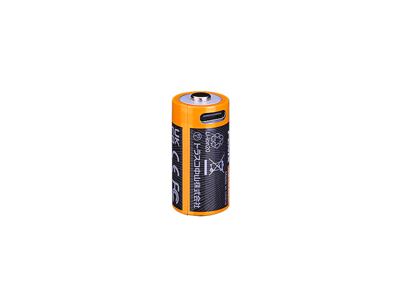 Fenix RCR123A punjiva baterija USB-C Li-ion, 800 mAh