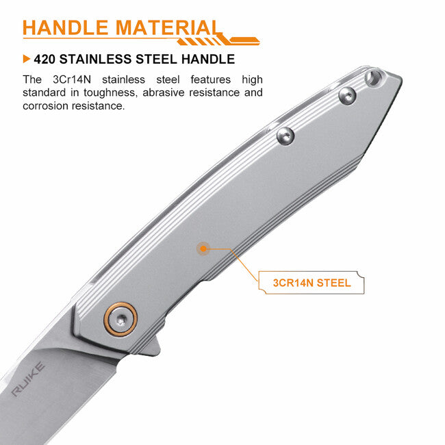 Ruike P831S nož, crn