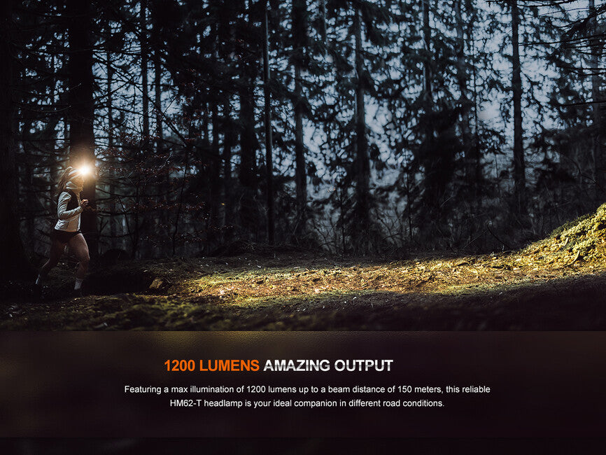 Fenix HM62-T naglavna svjetiljka, magma