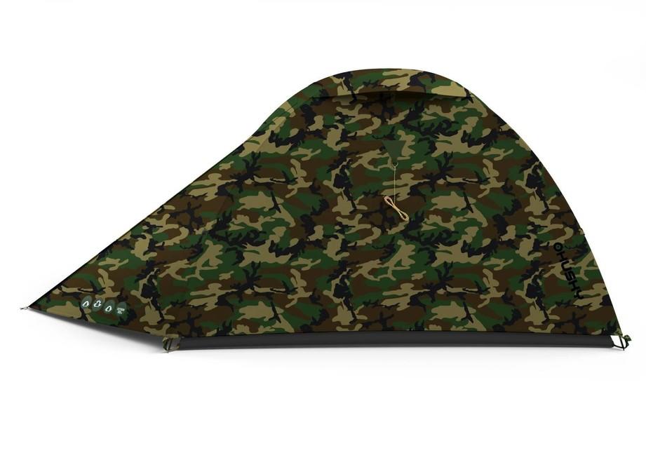 HUSKY Šator Bizam 2 Outdoor army, zeleni