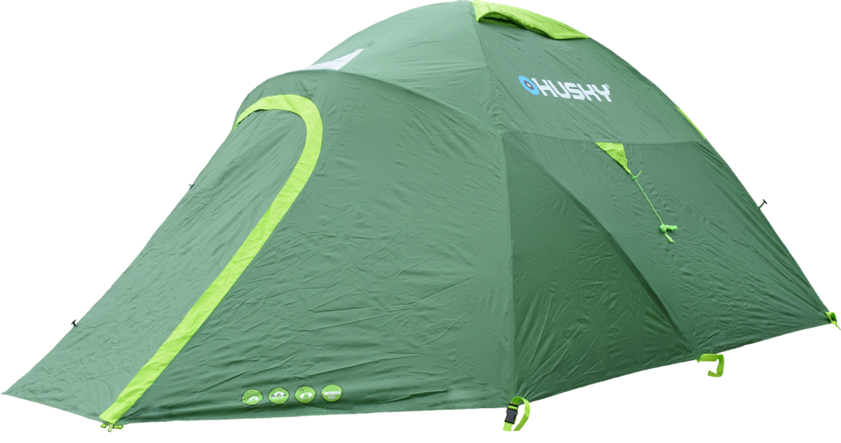 HUSKY Bonelli 3 šator outdoor, sv. zeleni