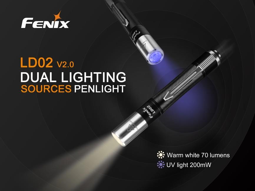 Fenix LD02 High CRI + UV svjetiljka