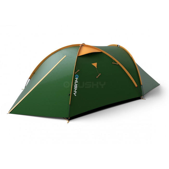 HUSKY Outdoor Bizon 4 šator classic, zeleni