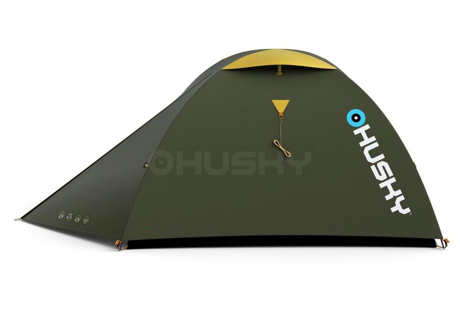 HUSKY Outdoor Bizam 2 Classic šator, zeleni