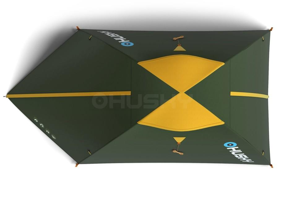 HUSKY Outdoor Bizam 2 Classic šator, zeleni