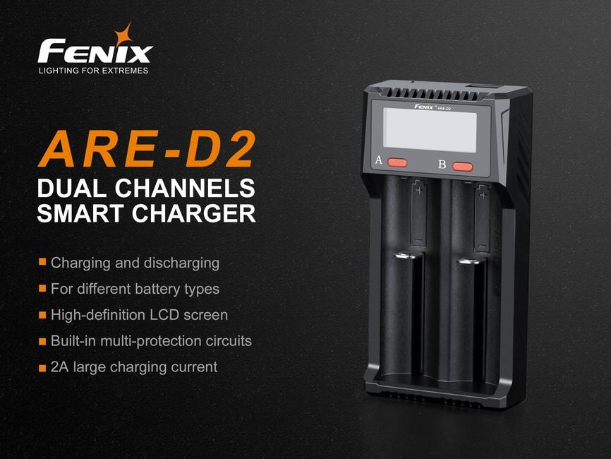 Fenix ARE-D2 USB punjač (Li-ion, NiMH)