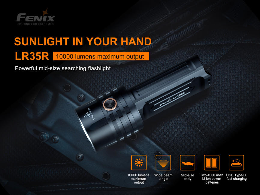 Fenix LR35R punjiva svjetiljka