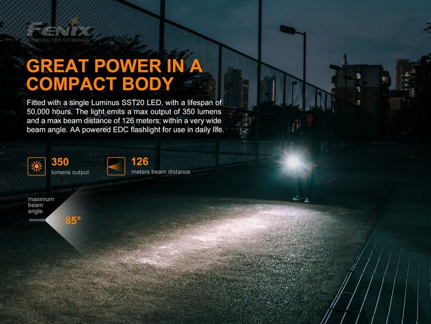 Fenix E20 V2.0 svjetiljka