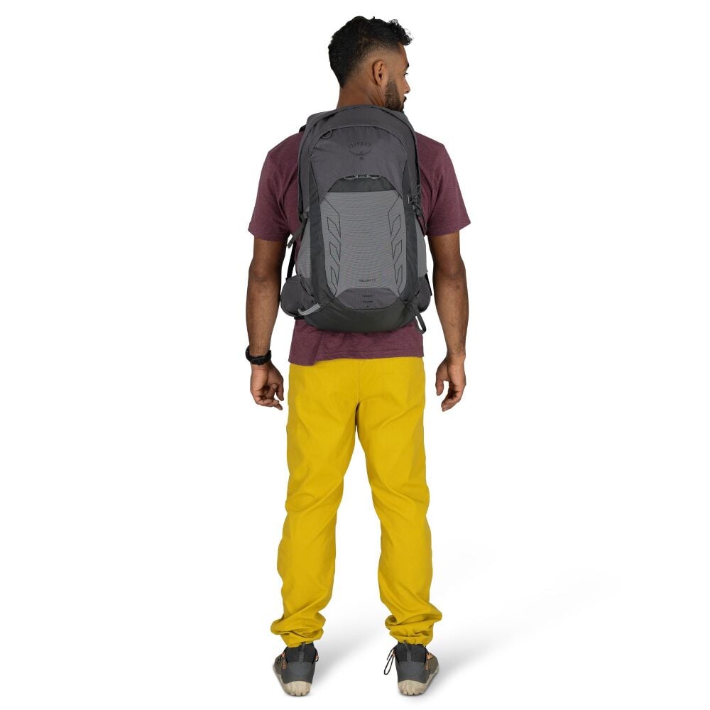 OSPREY TALON 22 turistický batoh, phantom grey/dark charcoal