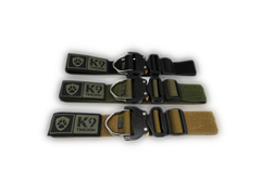 K9 Thorn Delta ogrlica s kopčom cobra, crna