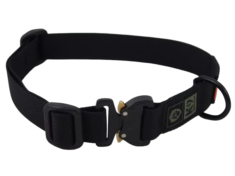 K9 Thorn ogrlica ONE s kopčom cobra, crna