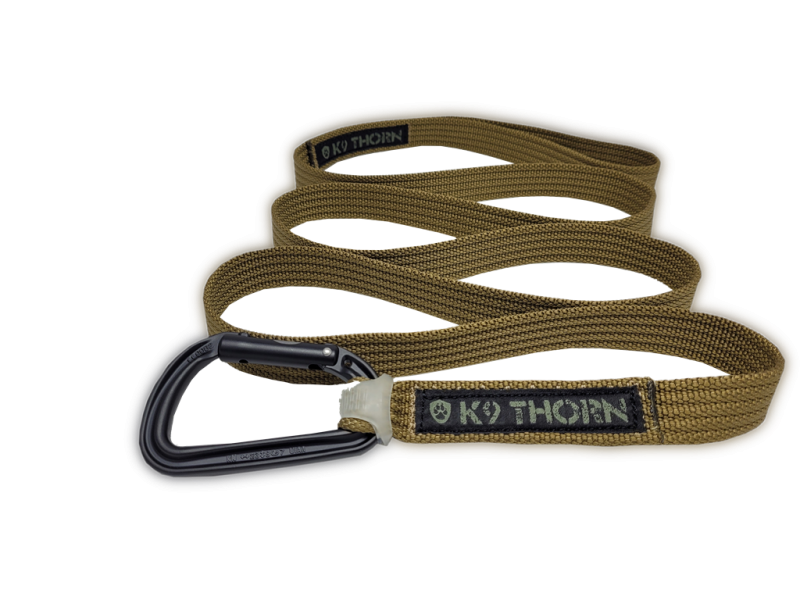K9 Thorn Express povodac 100cm, black coyote