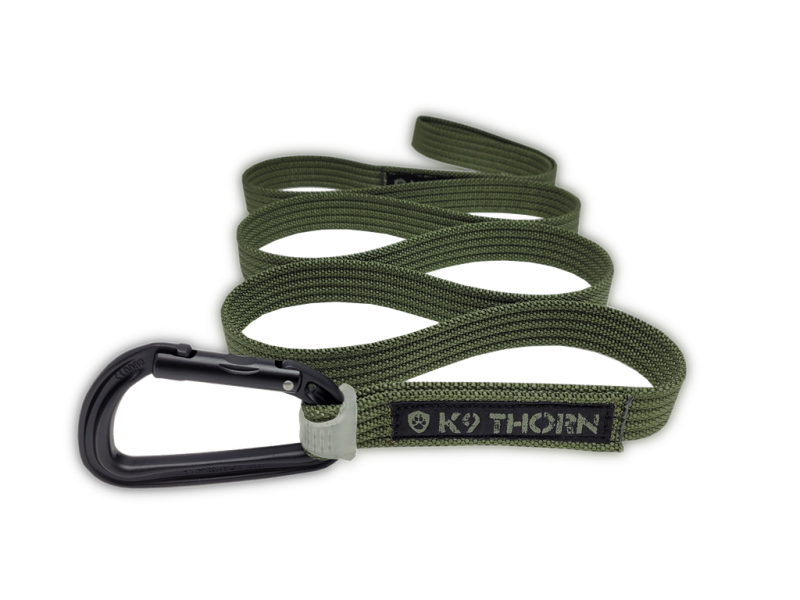 K9 Thorn Express povodac 150cm, maslinasto zeleni