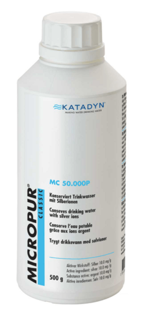 Katadyn Micropur Classic MC 50'000P prašak za dezinfekciju vode, 500g