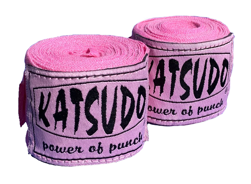 Katsudo Path elastična boksačka bandaža, ružičasta