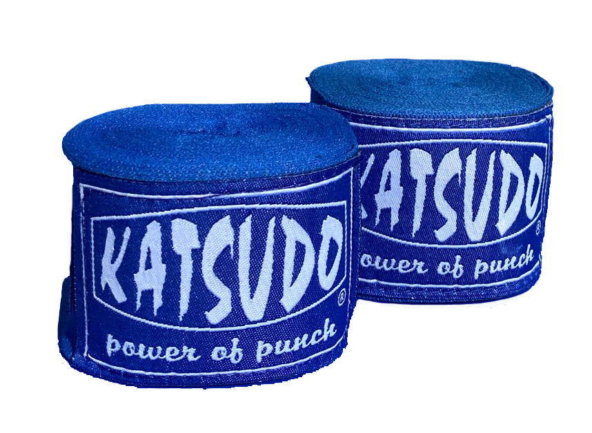 Katsudo Path elastična boksačka bandaža, plava