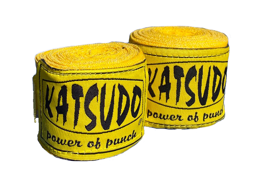 Katsudo Path elastična boksačka bandaža, žuta