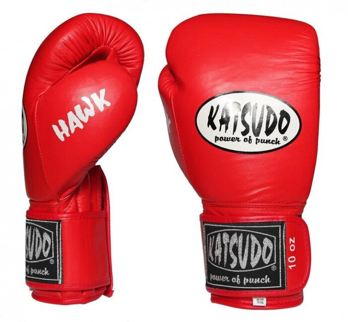 Katsudo Hawk box rukavice, crvene