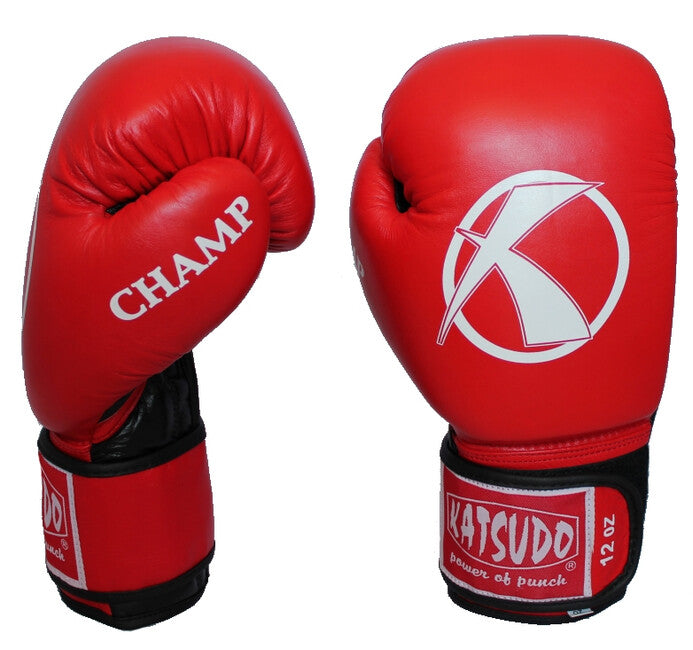 Katsudo Champion IV box rukavice, crvene