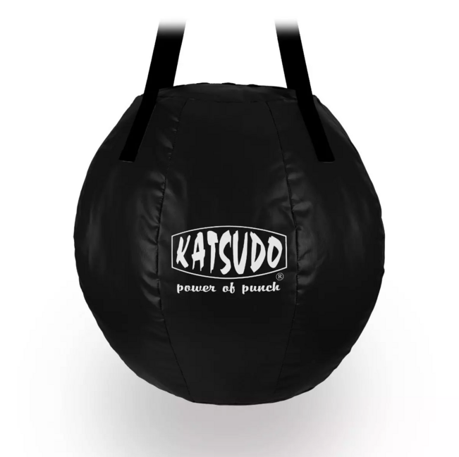 Katsudo Leodor kožna boksačka lopta 68cm, crna
