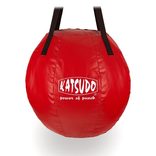 Katsudo Leodor box lopta s remenom, crvena