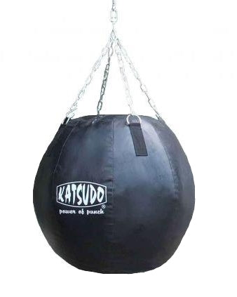 Katsudo Leodor box lopta s remenom, crna