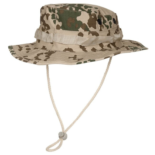 MFH GI Bush američki šešir Ripstop s uzicom, BW trop. camo