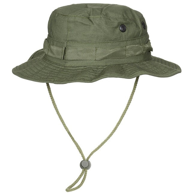 MFH GI Bush američki šešir Ripstop s uzicom, OD green