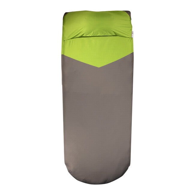 Klymit Luxe V Sheet XL zaštitna navlaka za podlogu, zeleno-siva