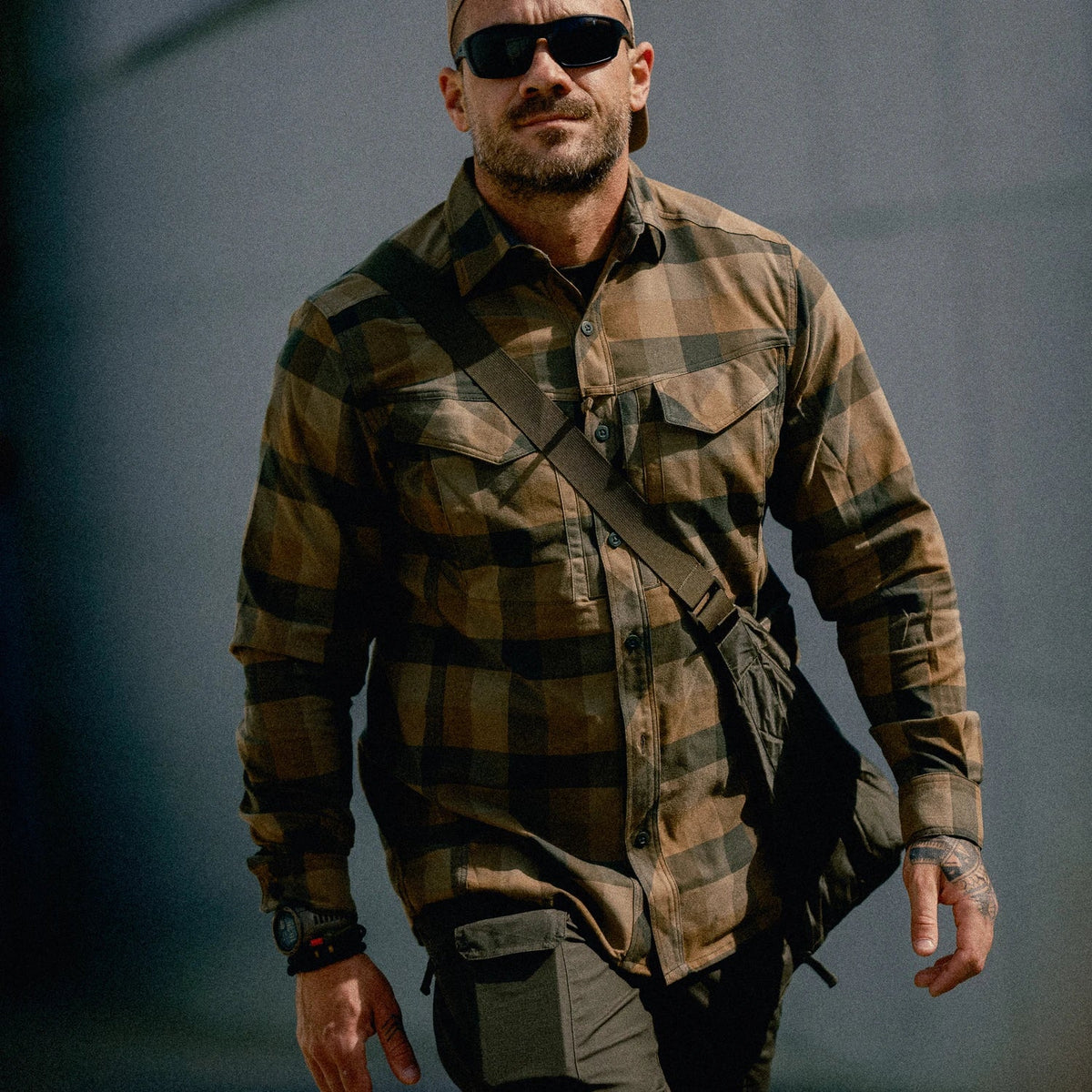Helikon-Tex Defender Mk2 Nylon Sorona Blend košeľa, Bayou Moss Checkered