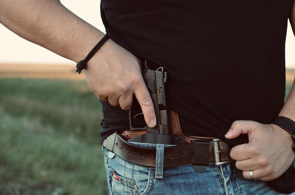 Falco Hybrid IWB futrola Glock 19, smeđa desna