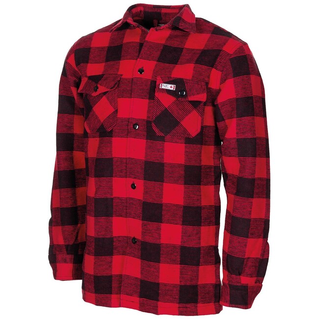 Fox Outdoor lumberjack flanelska košulja, crveno-crna