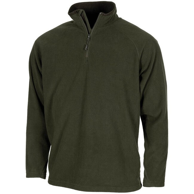 MFH Troyer majica flisana s dugim rukavom, OD green