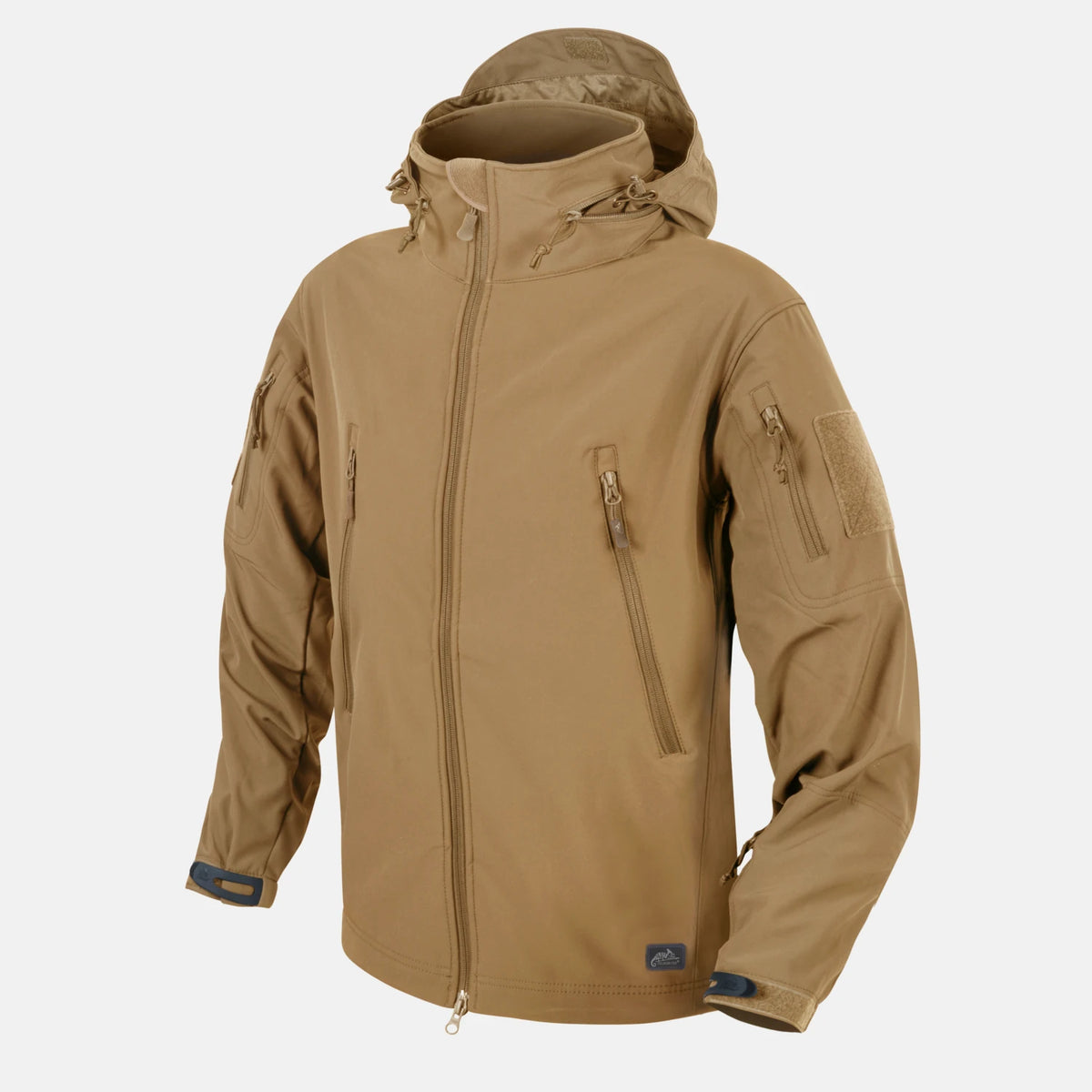 Helikon-Tex GUNFIGHTER bunda Shark Skin, zelená – kapucňa