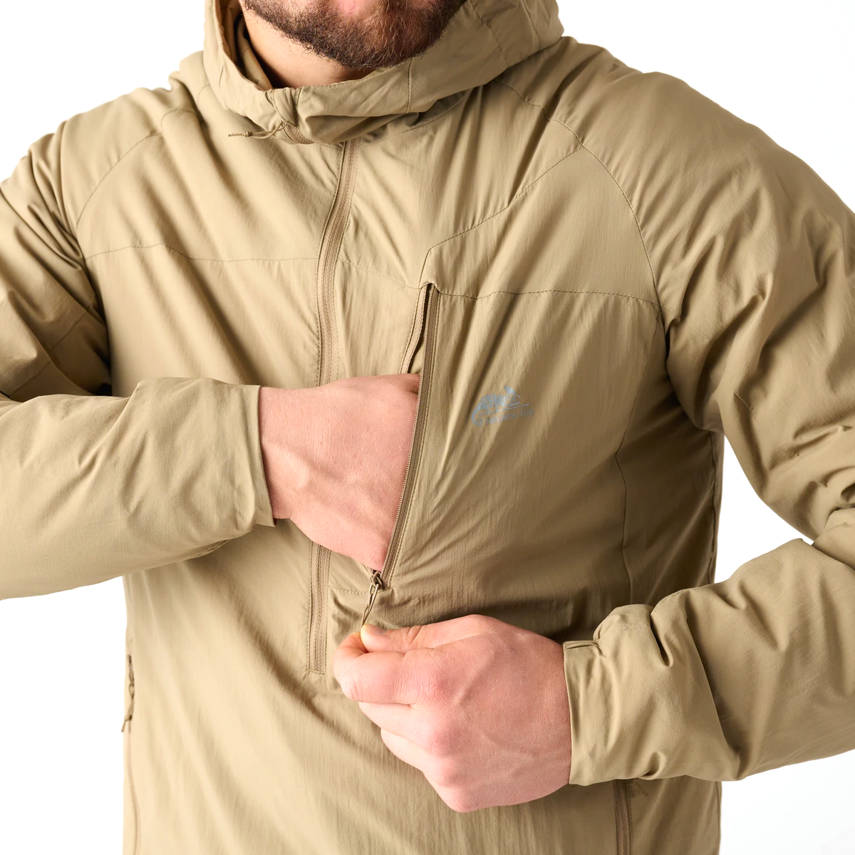 Helikon-Tex Wolfhound Hoodie Lite prechodná bunda, čierna