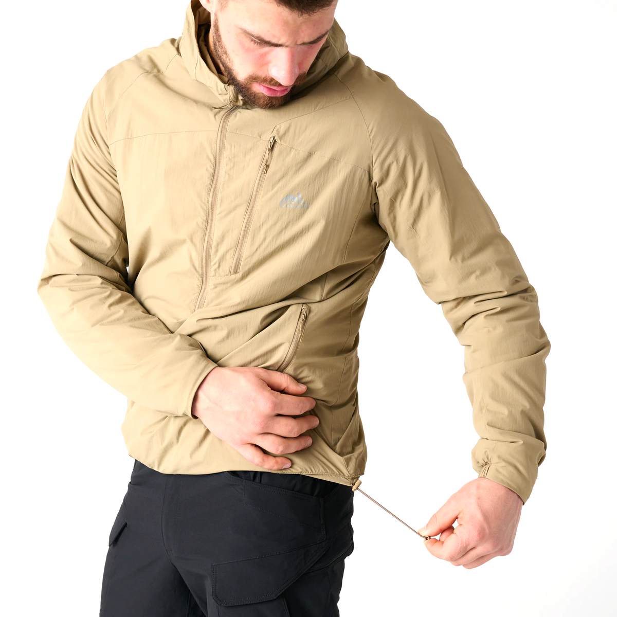 Helikon-Tex Wolfhound Hoodie Lite prechodná bunda, taiga green