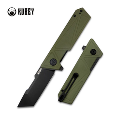KUBEY Avenger Outdoor sklopivi nož, zeleni